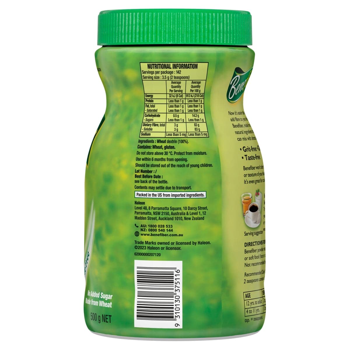 Thumbnail Benefiber Natural Soluble Fibre Supplement 500g