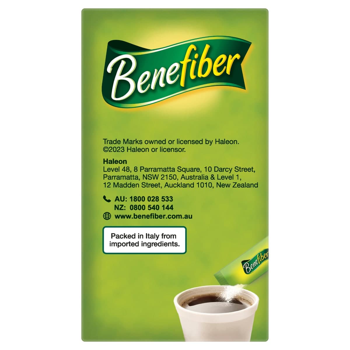 Thumbnail Benefiber Natural Soluble Fibre on the Go Sticks 3.5g x 28 Serves