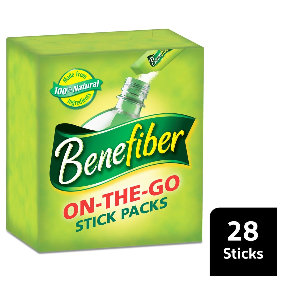 Thumbnail Benefiber Natural Soluble Fibre on the Go Sticks 3.5g x 28 Serves