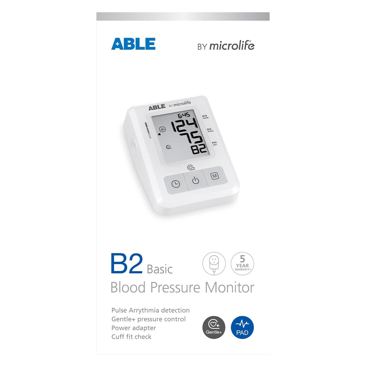 Thumbnail Microlife B2 Basic Blood Pressure Monitor
