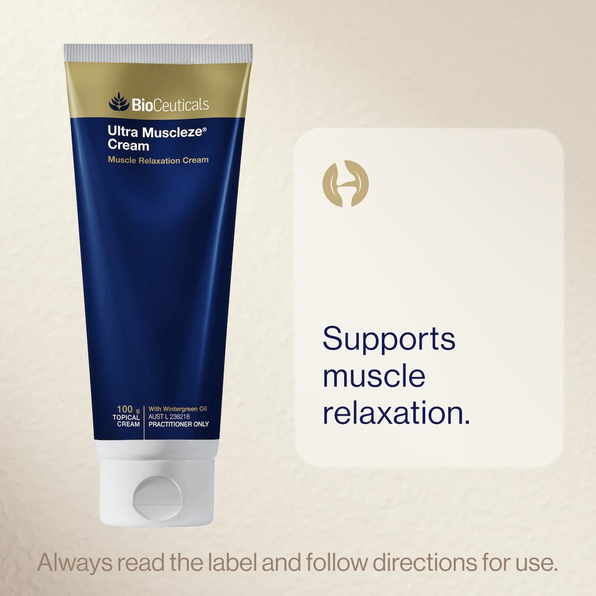 Thumbnail BioCeuticals Ultra Muscleze Cream Tube 100g