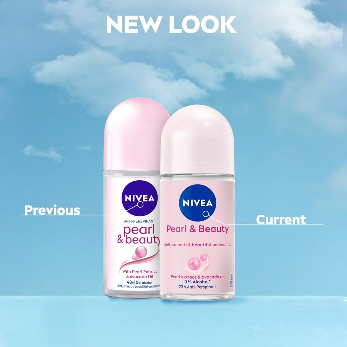 Thumbnail Nivea Pearl & Beauty Roll-on Deodorant 50ml