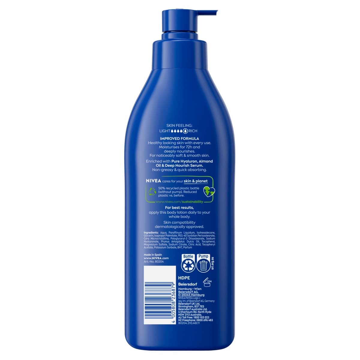 Thumbnail Nivea Rich Nourishing Body Lotion 400ml