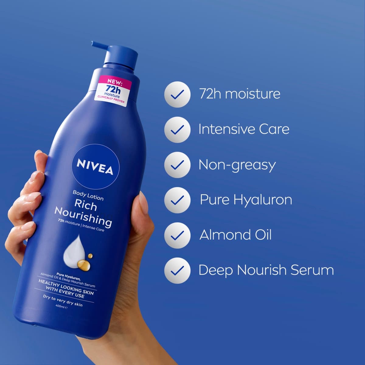 Thumbnail Nivea Rich Nourishing Body Lotion 400ml