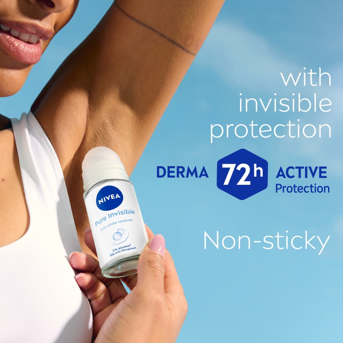 Thumbnail Nivea Pure Invisible Roll-on Deodorant 50ml