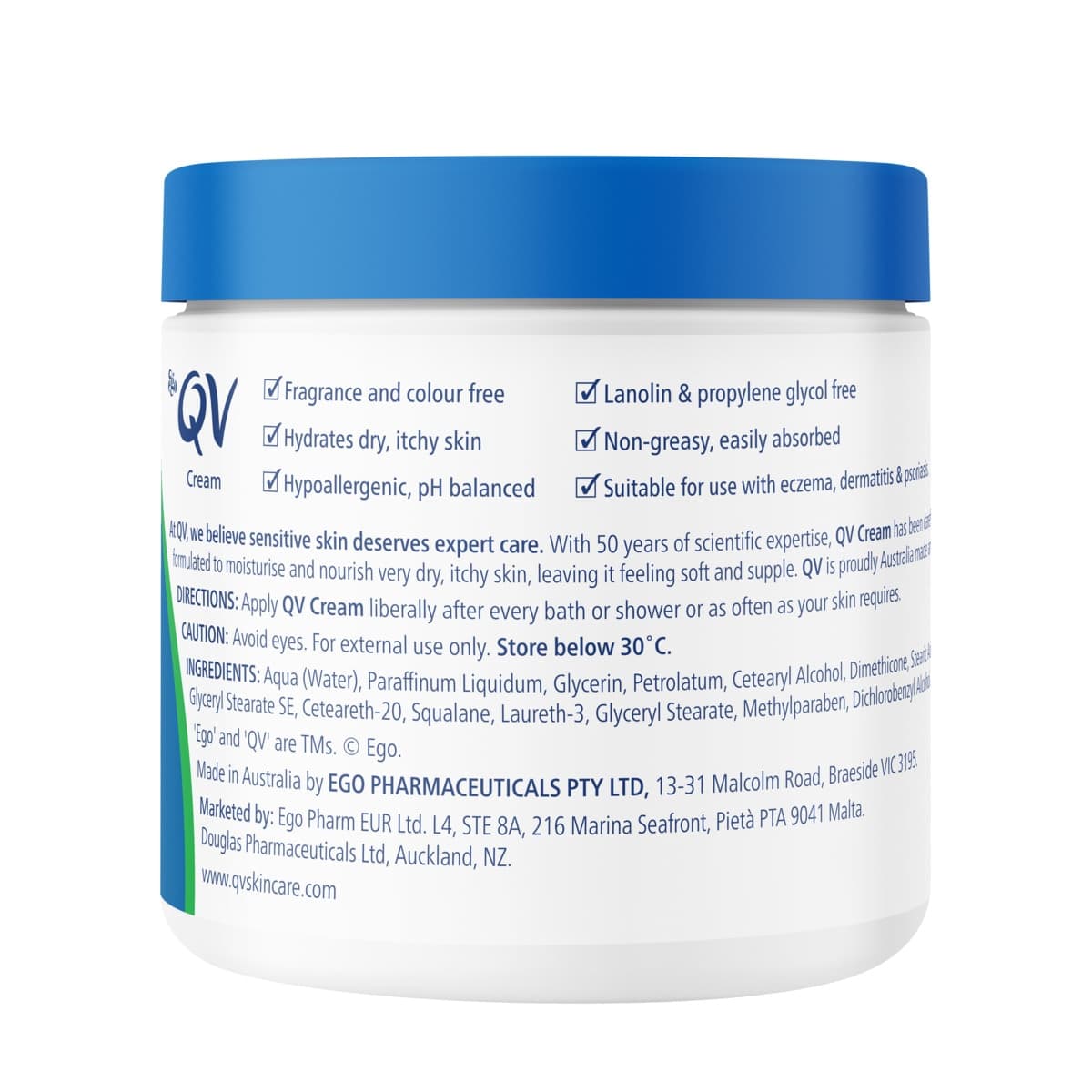 Thumbnail Ego QV Cream 250g Jar