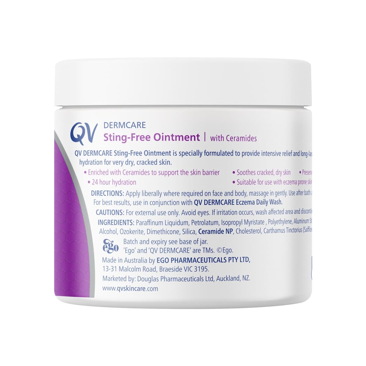 Thumbnail Ego QV Dermcare Sting-Free Ointment 200g