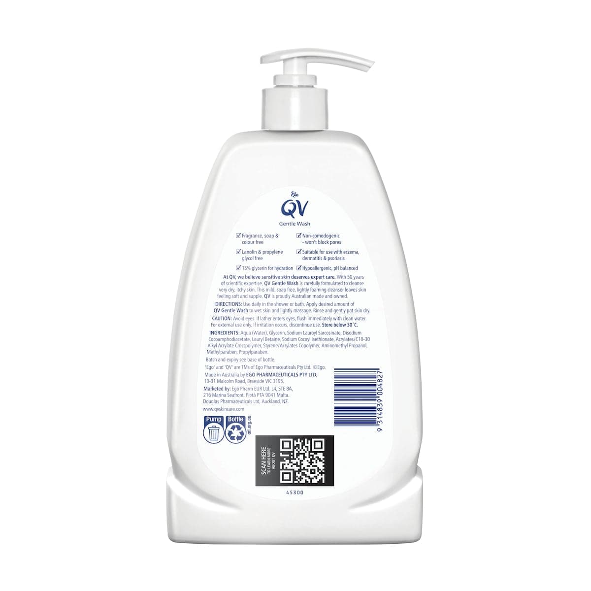 Thumbnail Ego QV Gentle Wash Soap Free 1kg