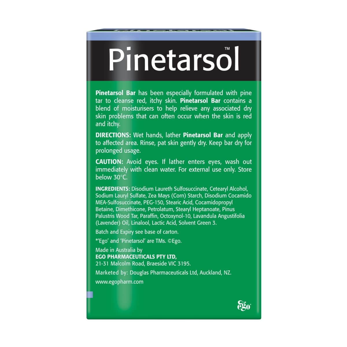 Thumbnail Ego Pinetarsol Cleansing Bar 100g