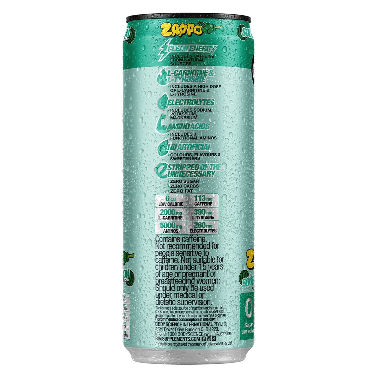 Thumbnail BSc Energy Shred + Hydration Zappo Sour Watermelon 355ml