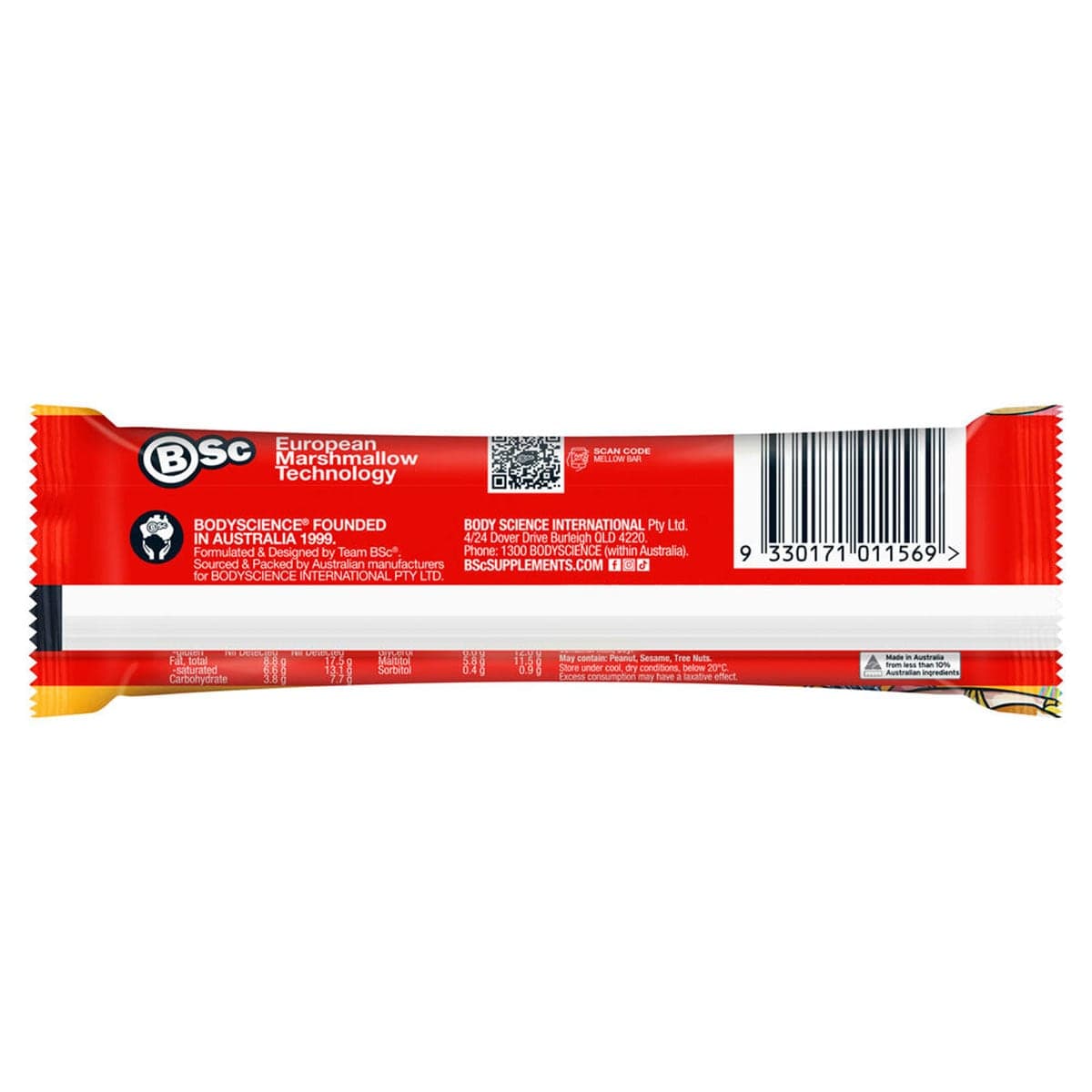 Thumbnail BSc High Protein Mellow Bar Salted Caramel 12 x 50g