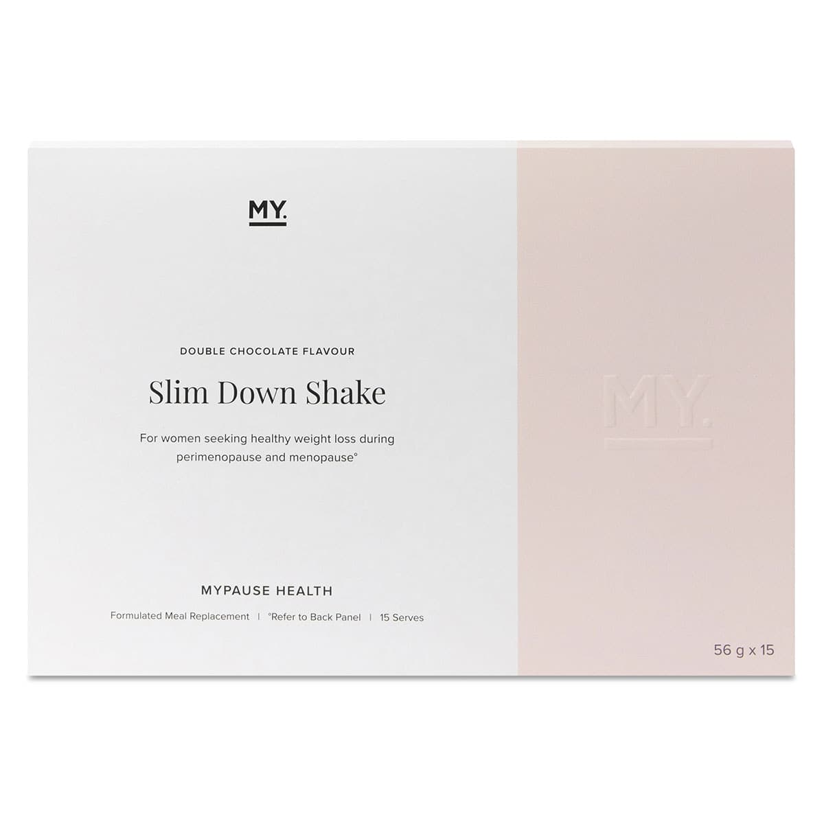 Thumbnail MyPause Health Slim Down Shake Double Chocolate 15 x 56g Sachets