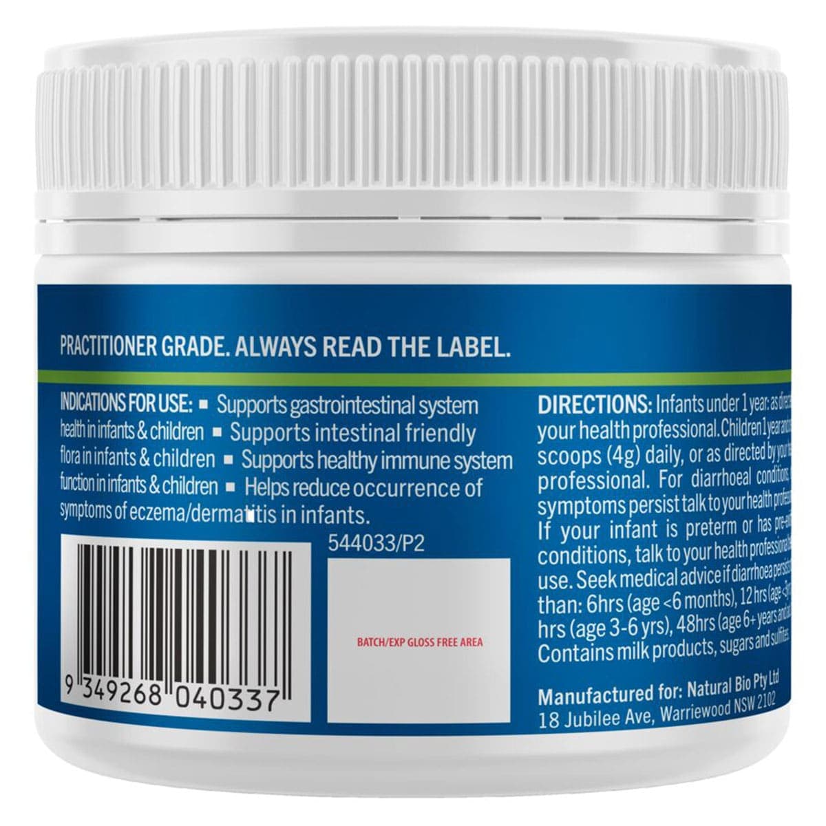Thumbnail Medlab Biotic Jnr Probiotic Support Powder 90g