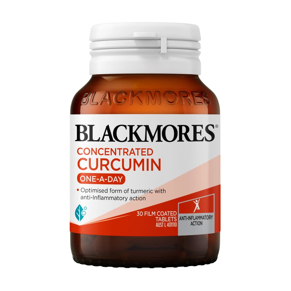 Thumbnail Blackmores Concentrated Curcumin One-A-Day 30 Tablets