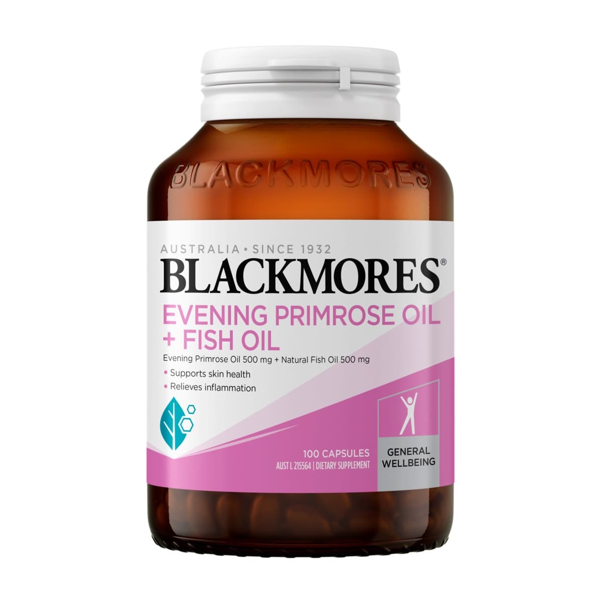 Thumbnail Blackmores Evening Primrose Oil + Fish Oil 100 Capsules