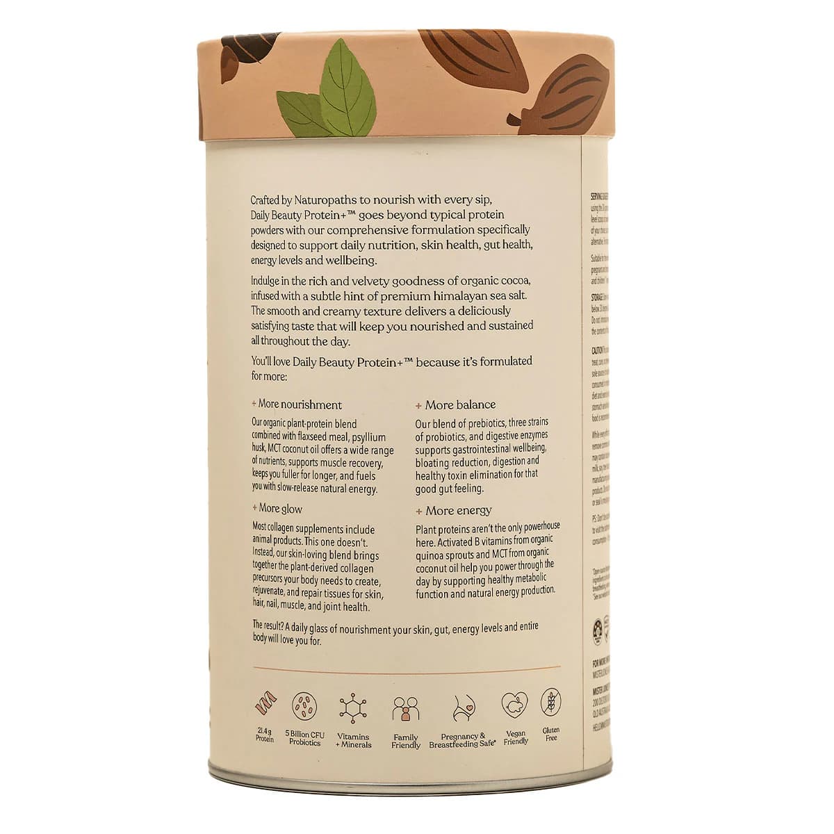 Thumbnail Mister Jones Daily Beauty Protein+ Chocolate 900g