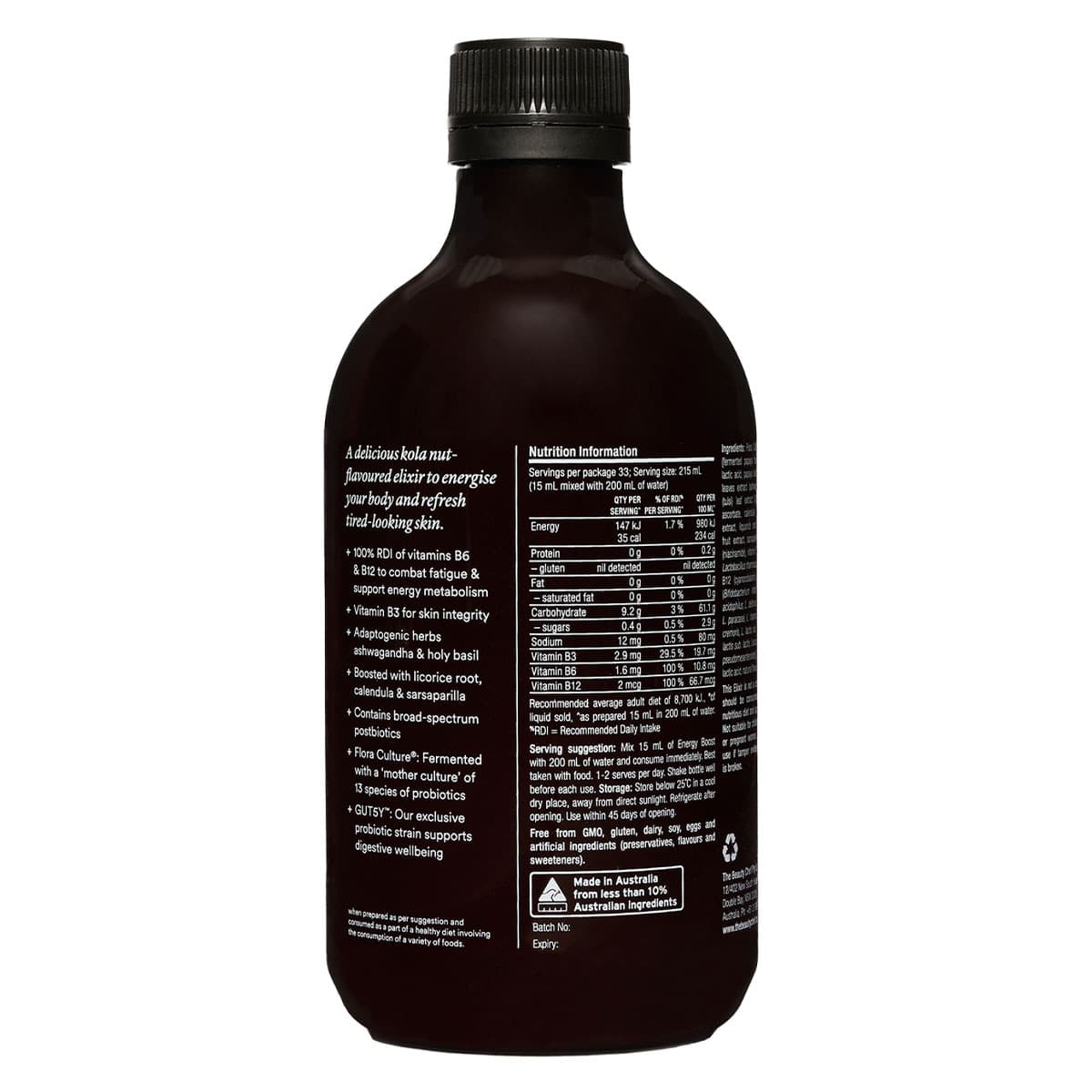 Thumbnail The Beauty Chef Energy Boost Liquid 500ml