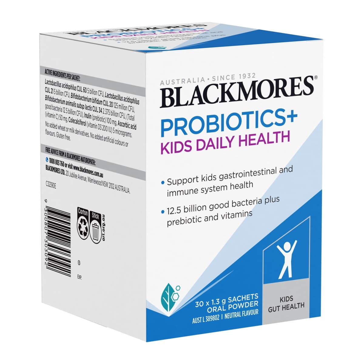 Thumbnail Blackmores Probiotics + Kids Daily Health 30 Sachets