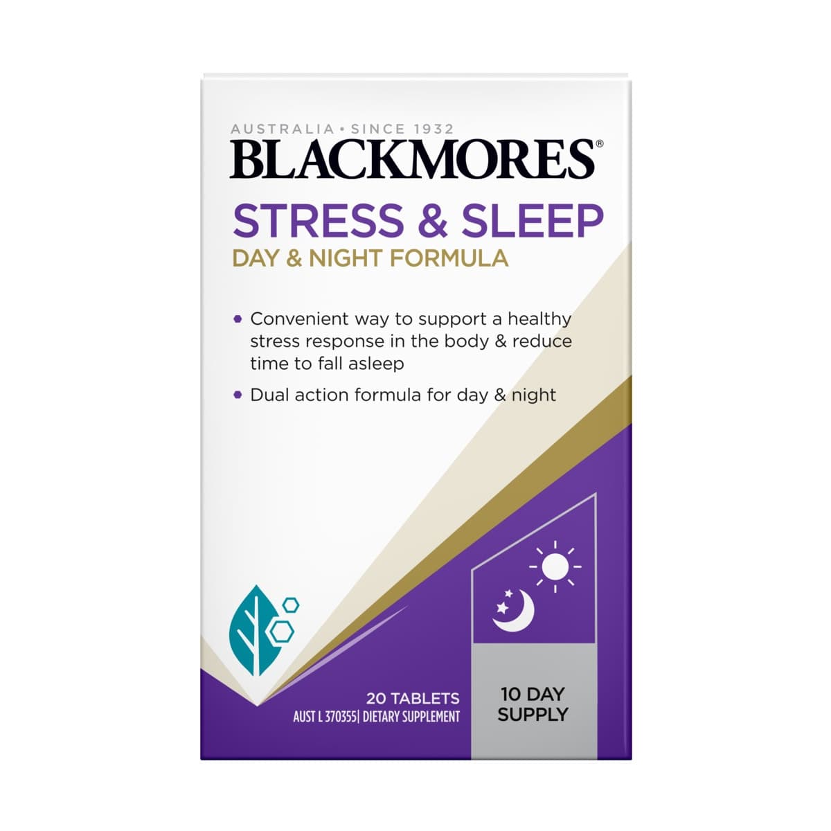 Thumbnail Blackmores Sleep & Stress 20 Tablets