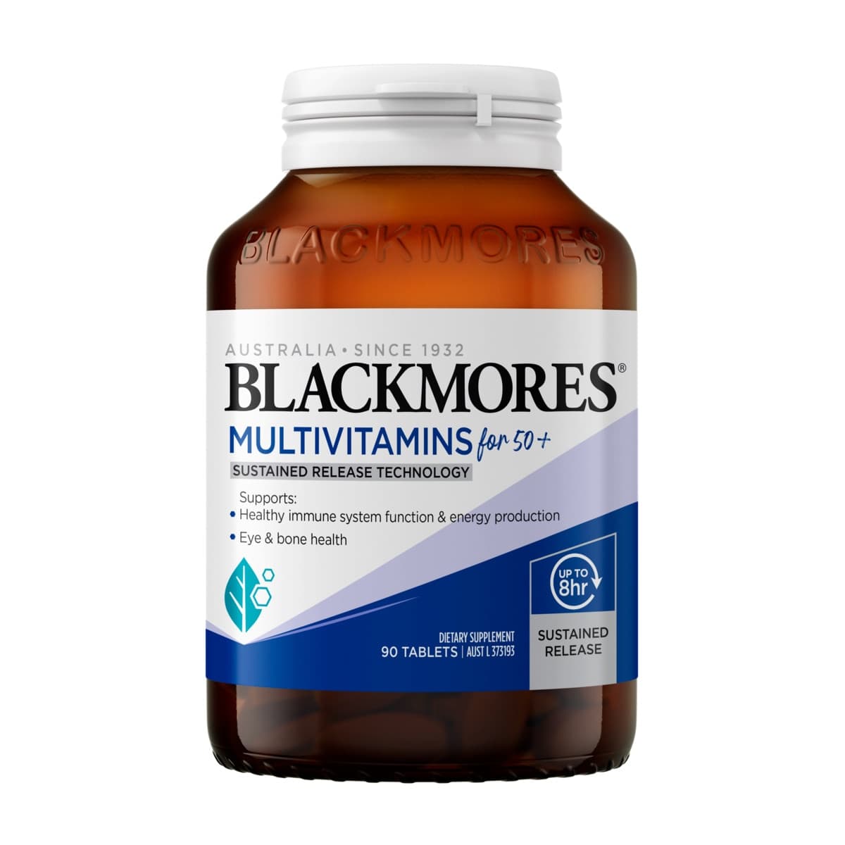 Thumbnail Blackmores Sustained Release Multivitamins for 50+ 90 Tablets