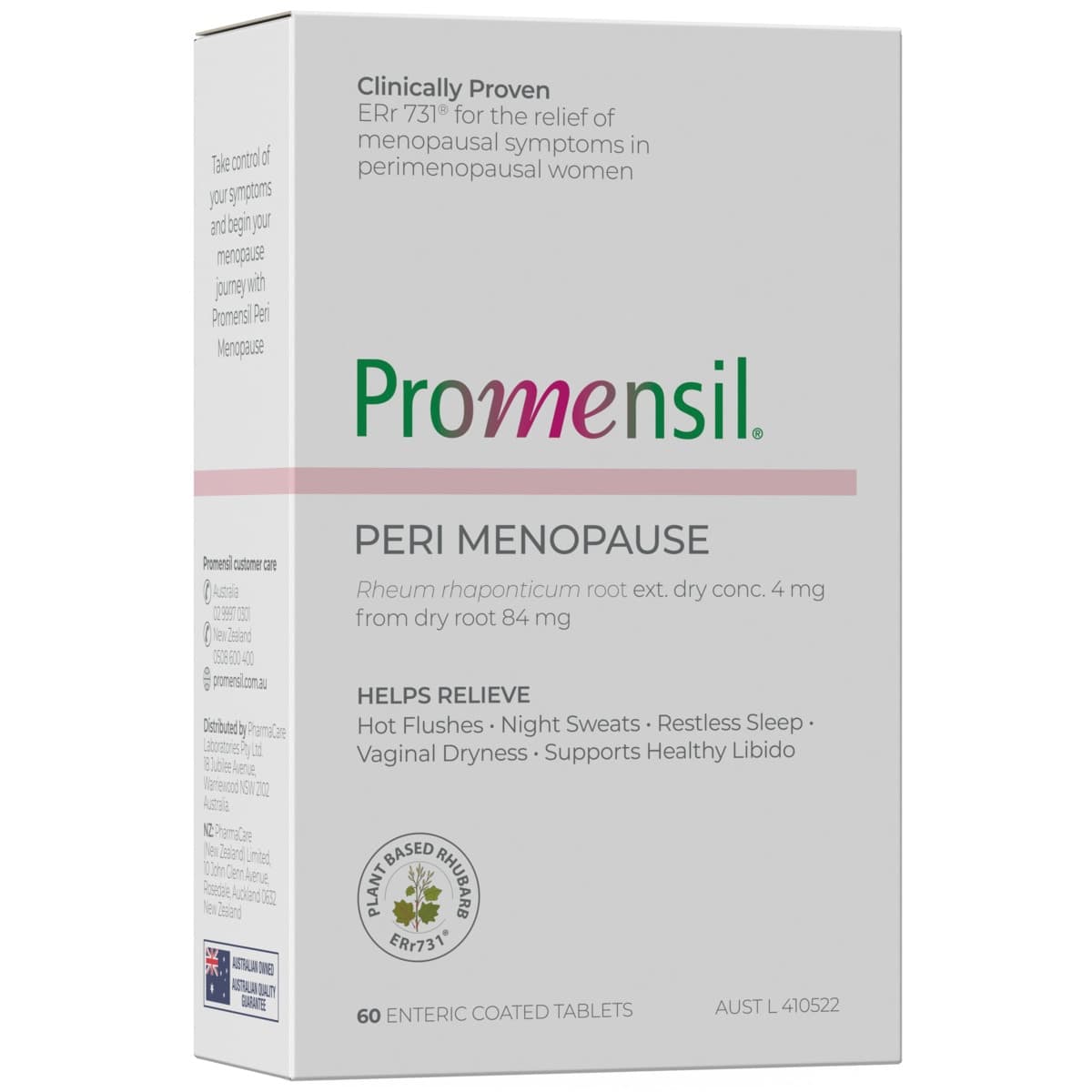 Thumbnail Promensil Menopause Peri 60 Tablets