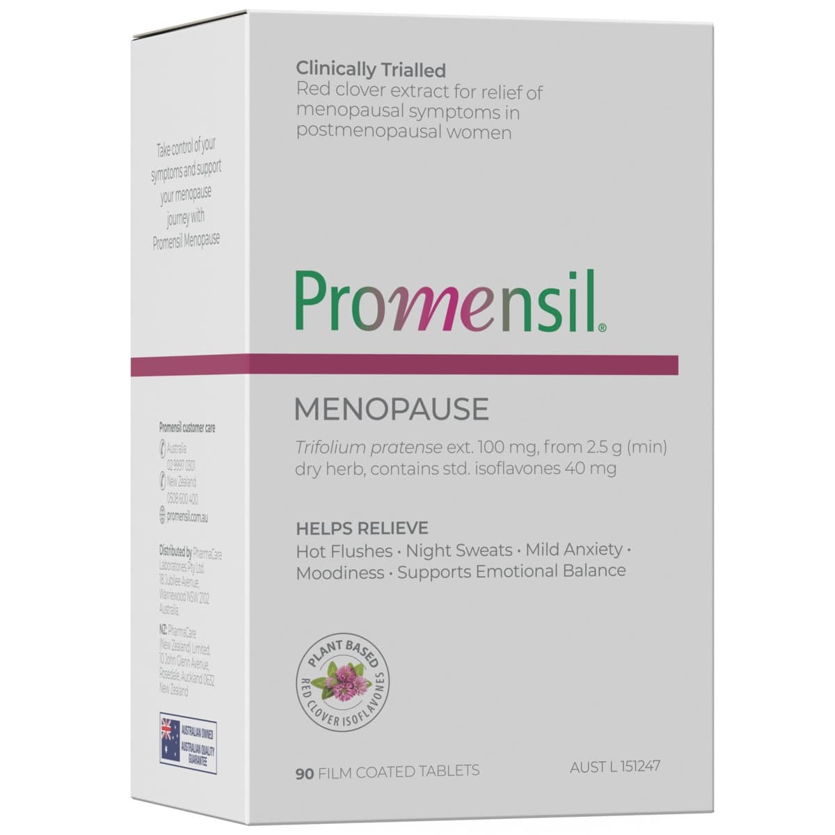 Thumbnail Promensil Menopause 90 Tablets