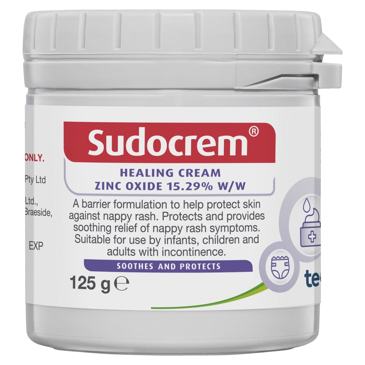 Thumbnail Sudocrem Healing Cream for Nappy Rash 125g