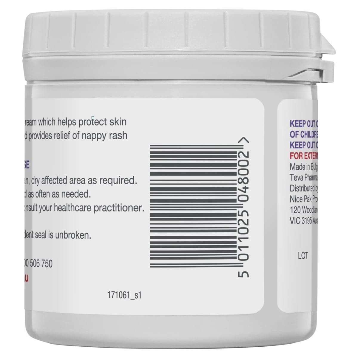 Thumbnail Sudocrem Healing Cream for Nappy Rash 250g
