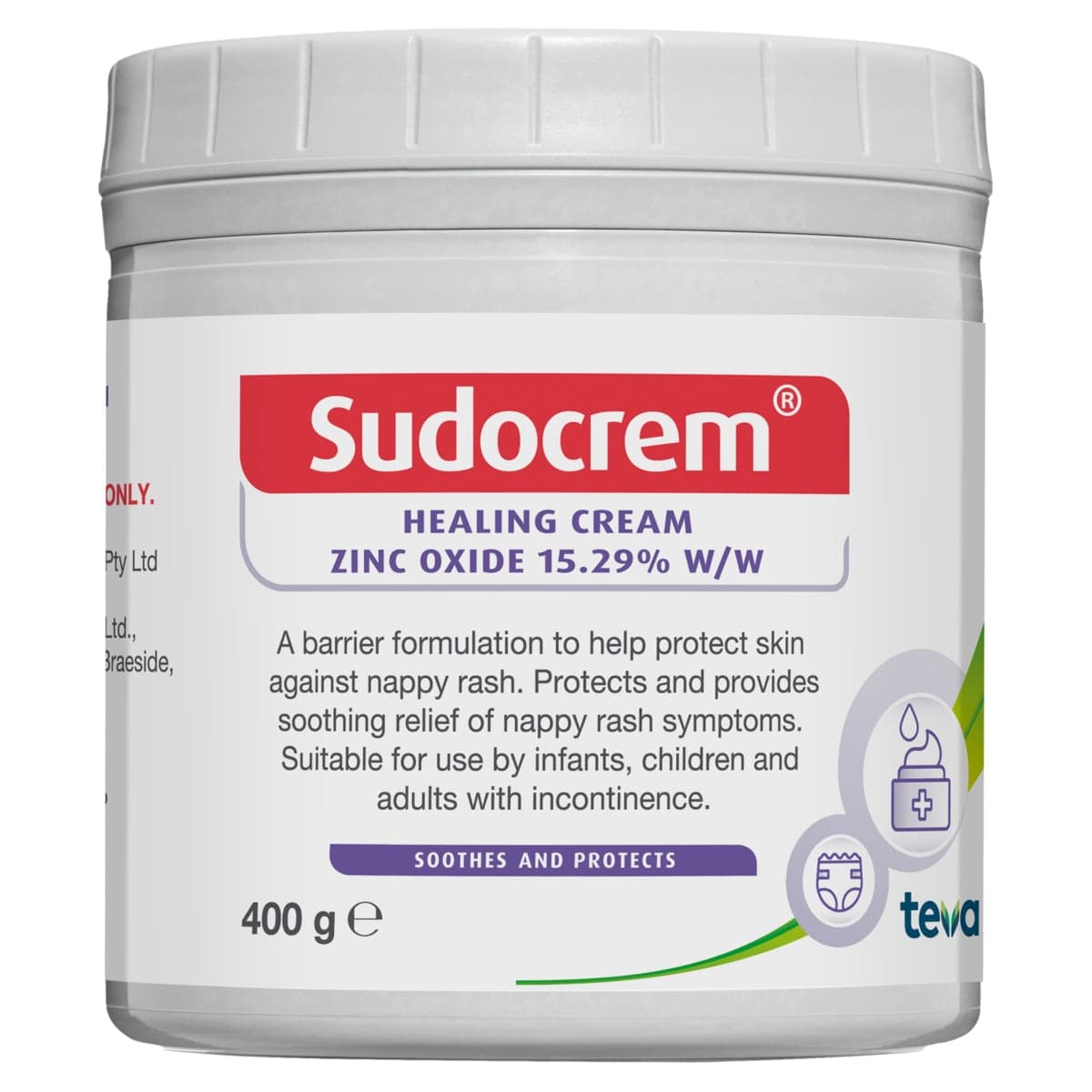 Thumbnail Sudocrem Healing Cream for Nappy Rash 400g
