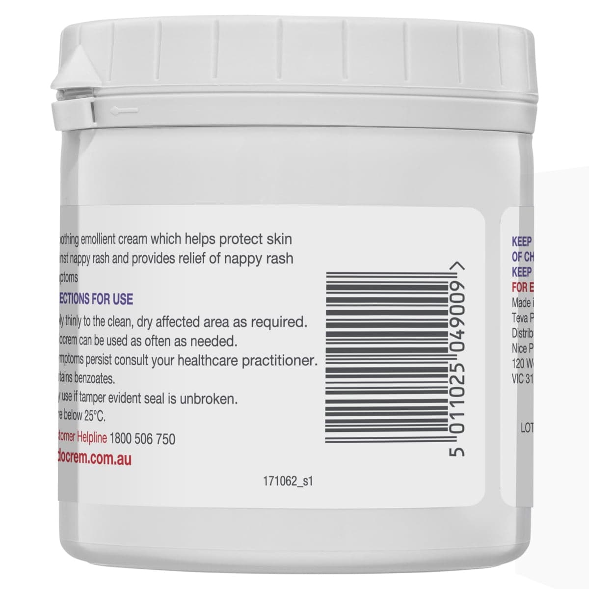 Thumbnail Sudocrem Healing Cream for Nappy Rash 400g