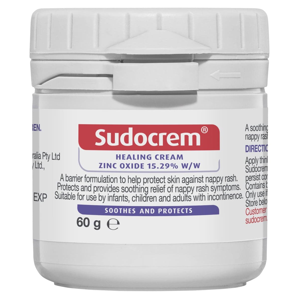 Thumbnail Sudocrem Healing Cream for Nappy Rash 60g