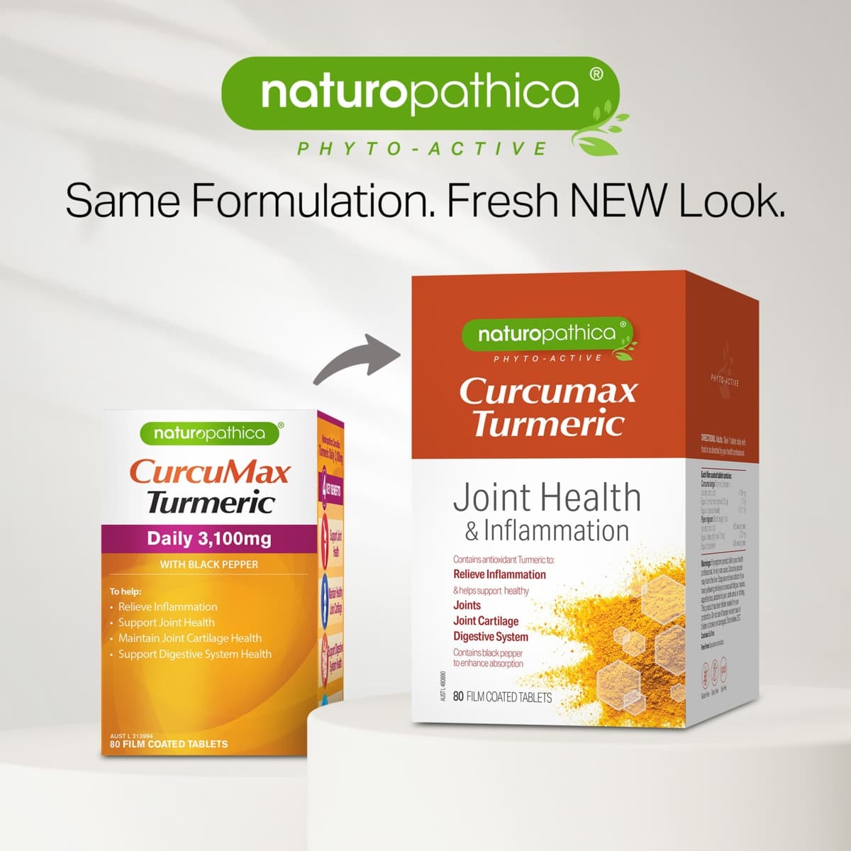 Thumbnail Naturopathica CurcuMax Turmeric Daily 3100mg 80 Tablets