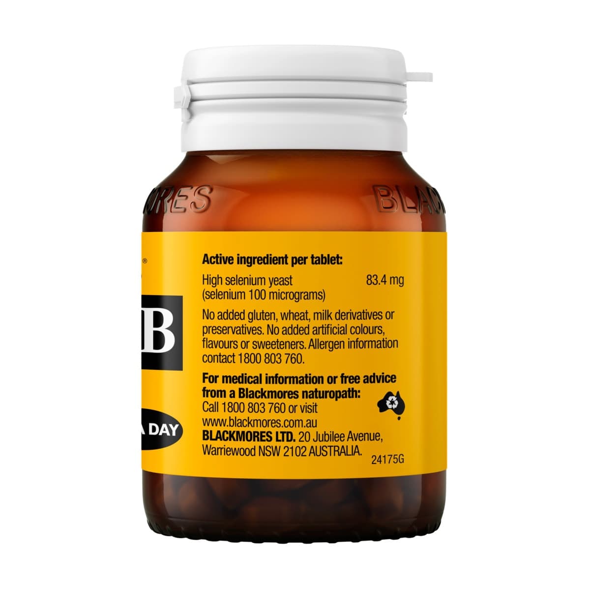 Thumbnail Blackmores Selemite B 100 Tablets