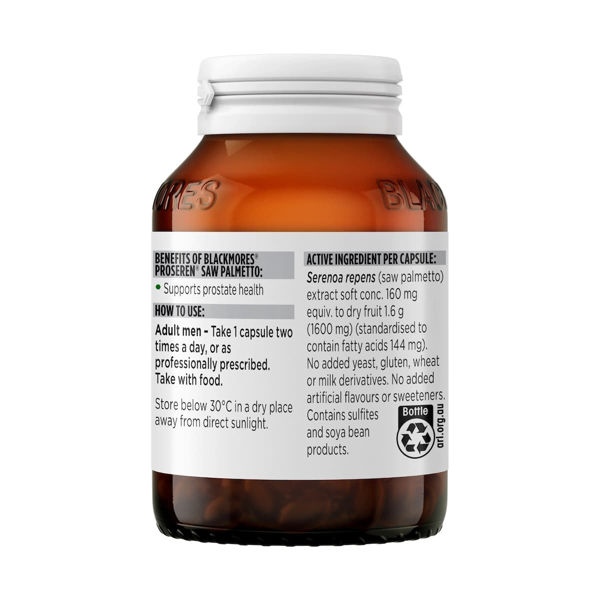 Thumbnail Blackmores Proseren Saw Palmetto Prostate Support 120 Capsules