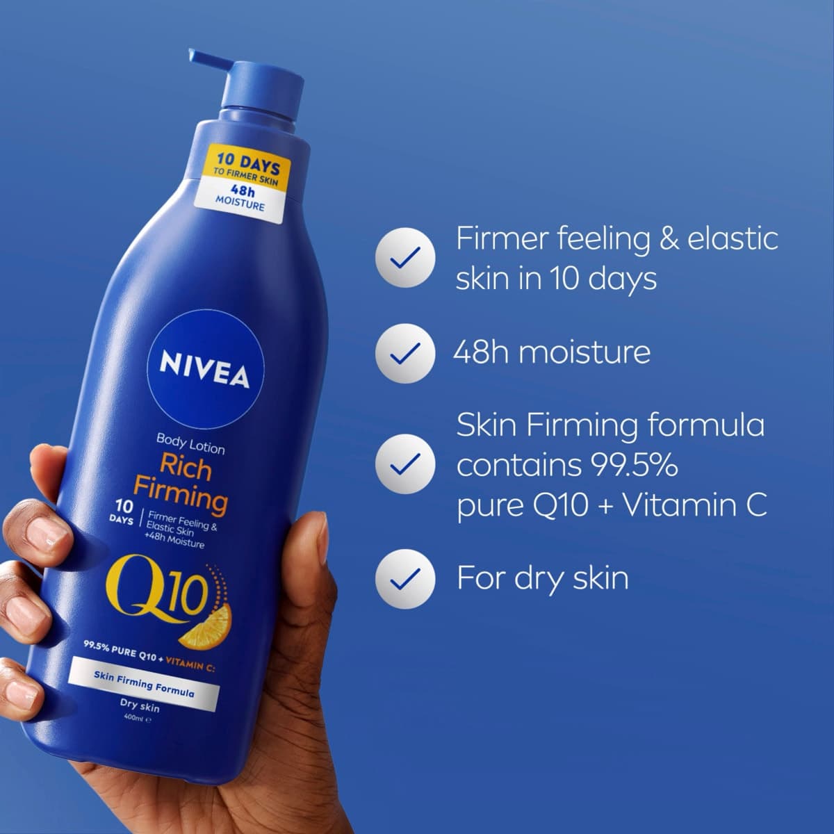 Thumbnail Nivea Rich Firming Q10 Plus Vitamin C Body Lotion 400ml