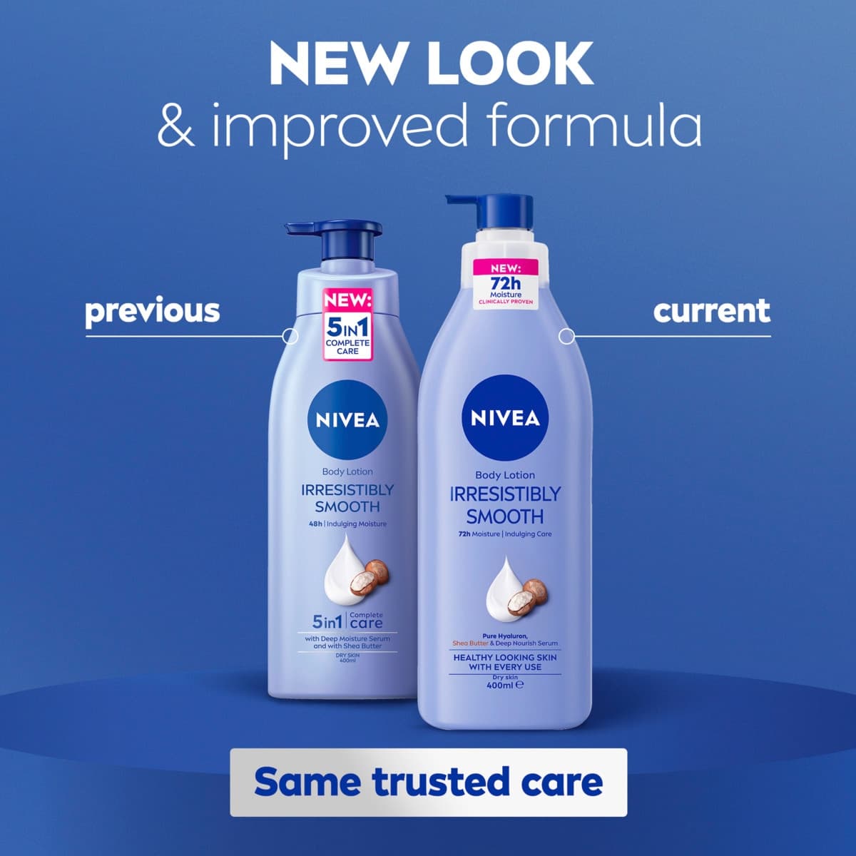 Thumbnail Nivea Irresistibly Smooth Body Lotion 400ml