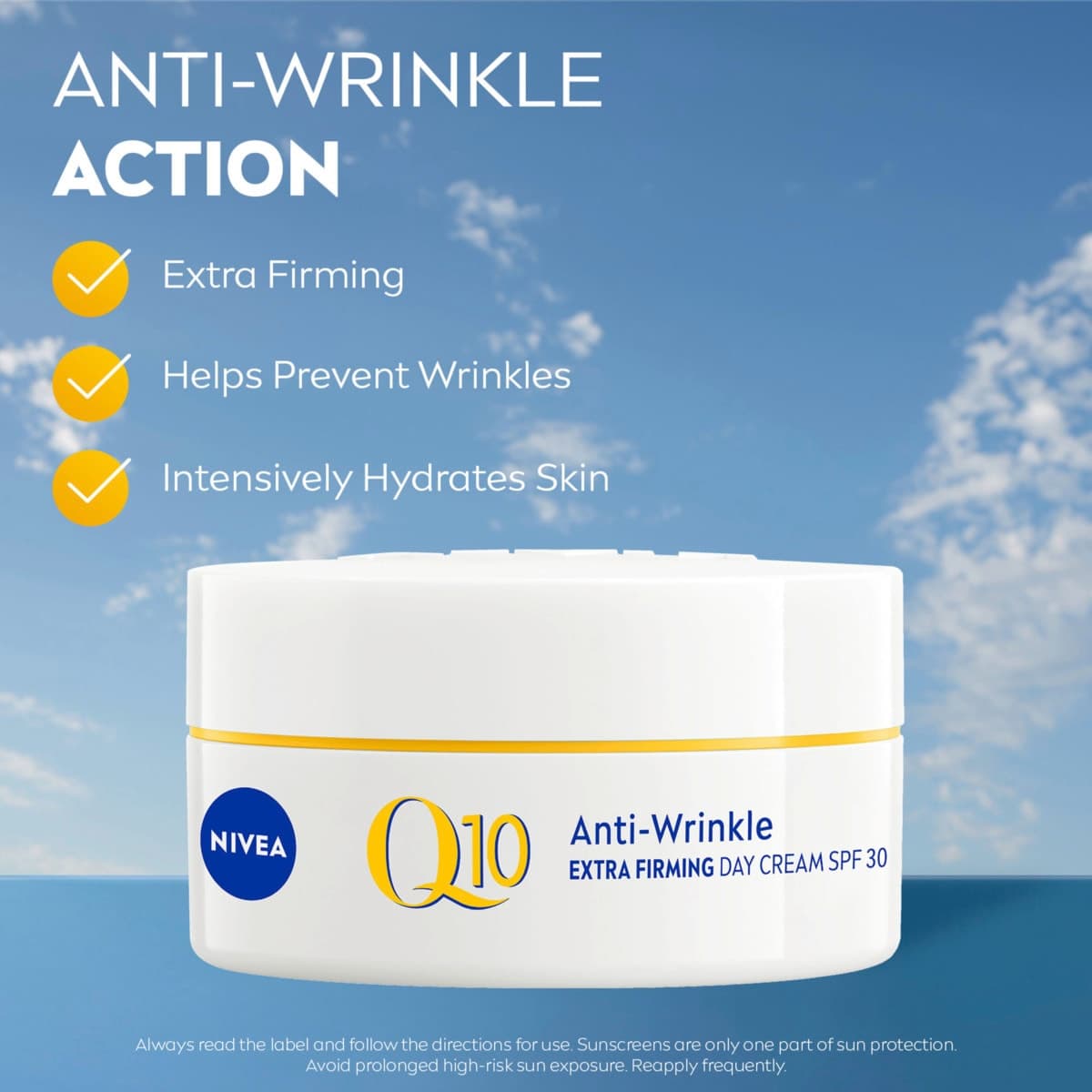 Thumbnail Nivea Q10 Anti Wrinkle Firming Day Cream SPF30 50ml