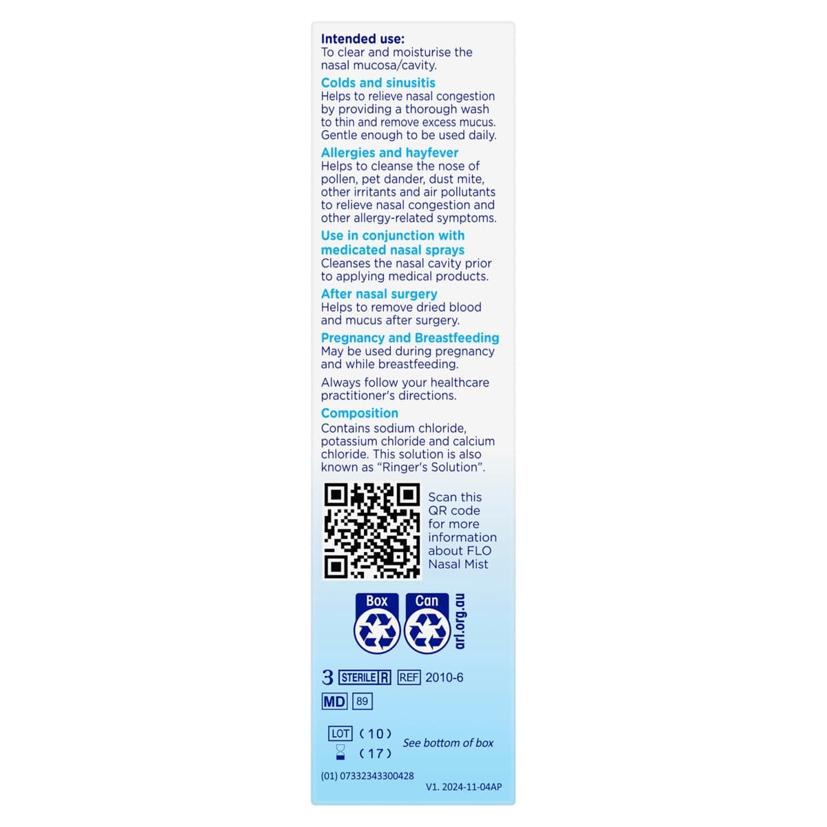 Thumbnail Flo Nasal Mist Spray 50ml