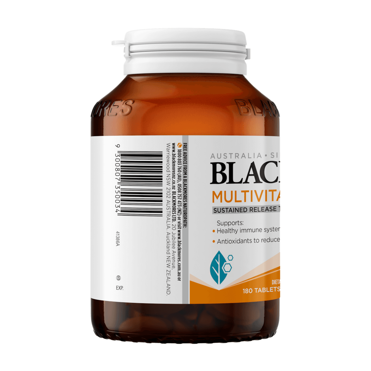 Thumbnail Blackmores Sustained Release Multi + Antioxidants 180 Tablets