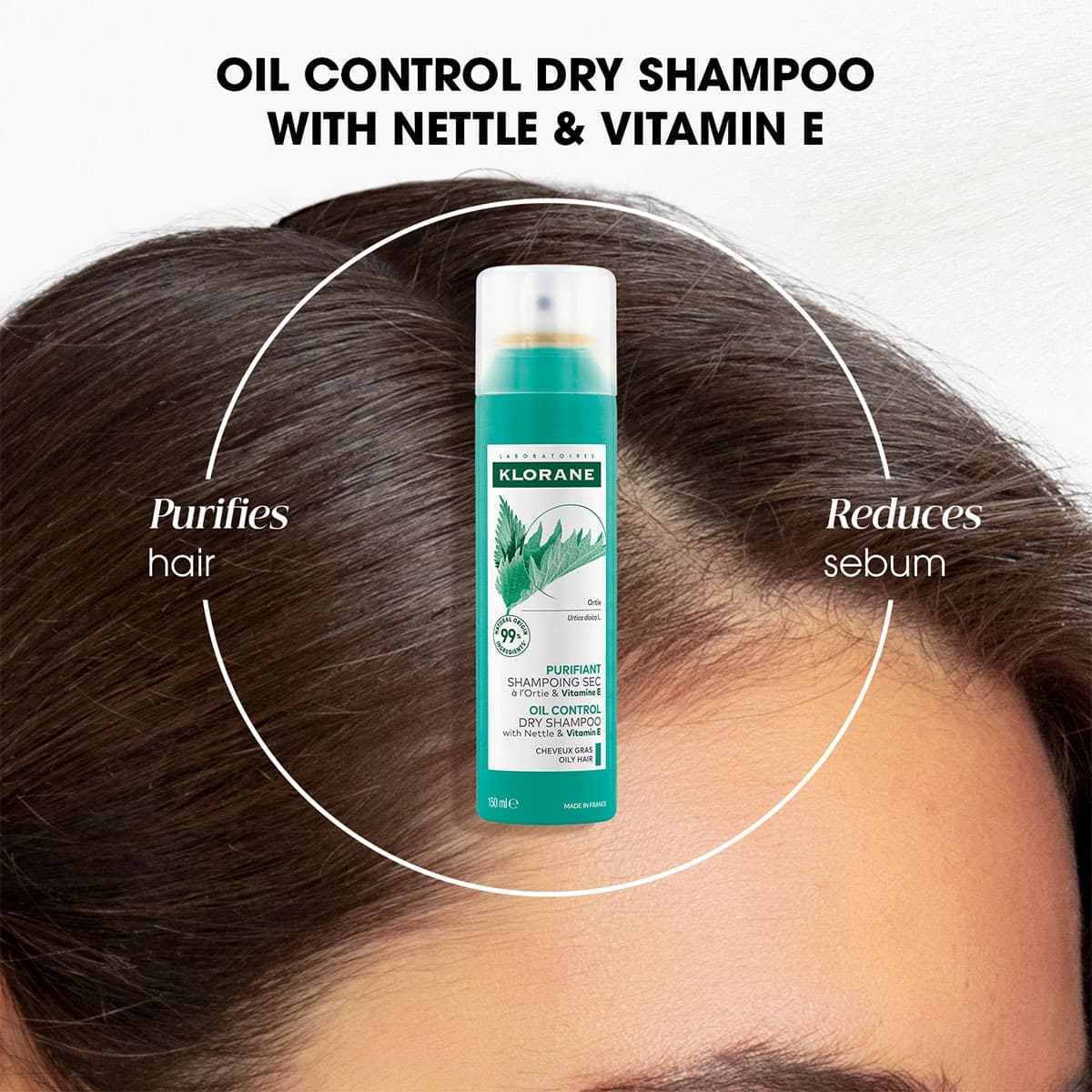 Thumbnail Klorane Dry Shampoo With Nettle Vitamin E 150ml