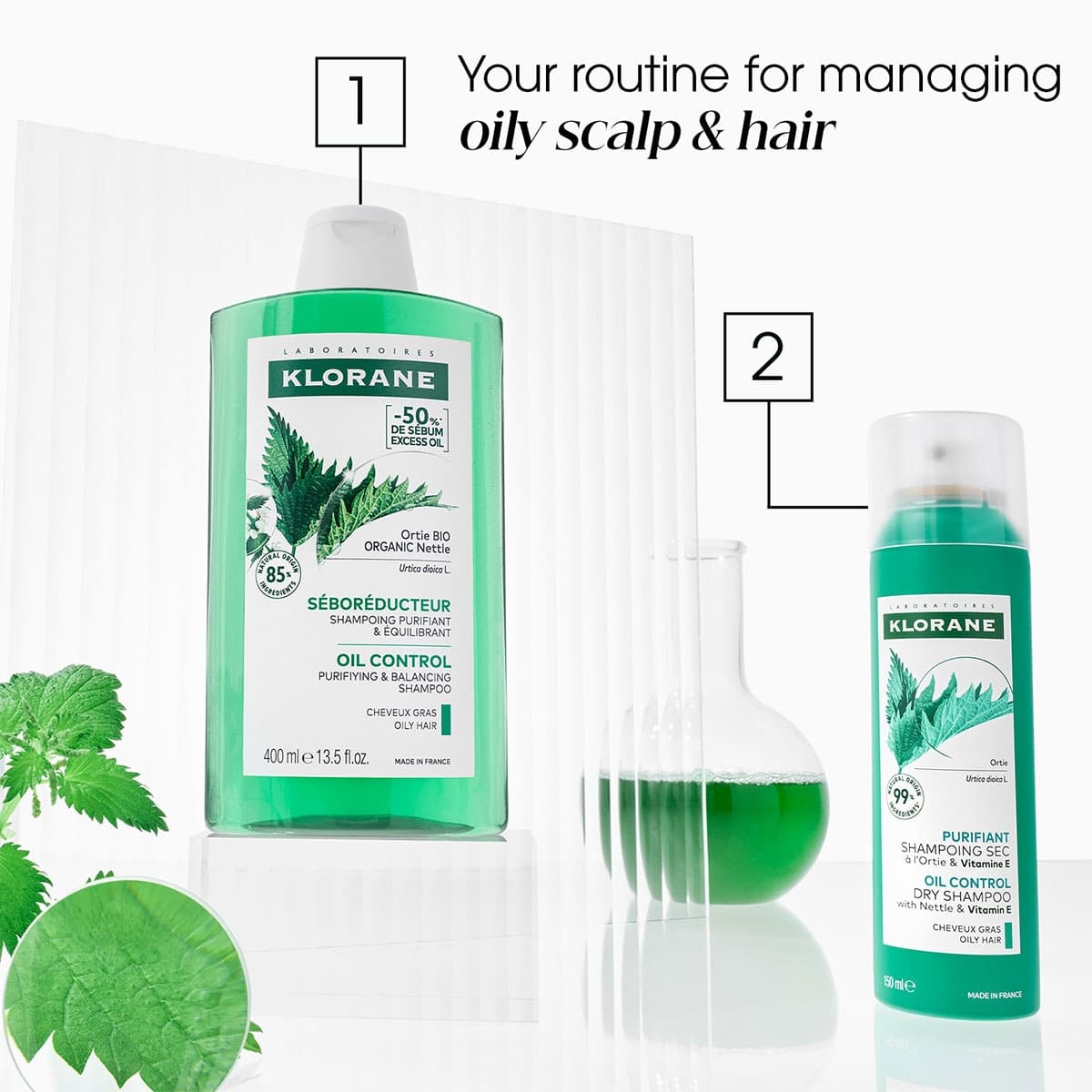 Thumbnail Klorane Dry Shampoo With Nettle Vitamin E 150ml