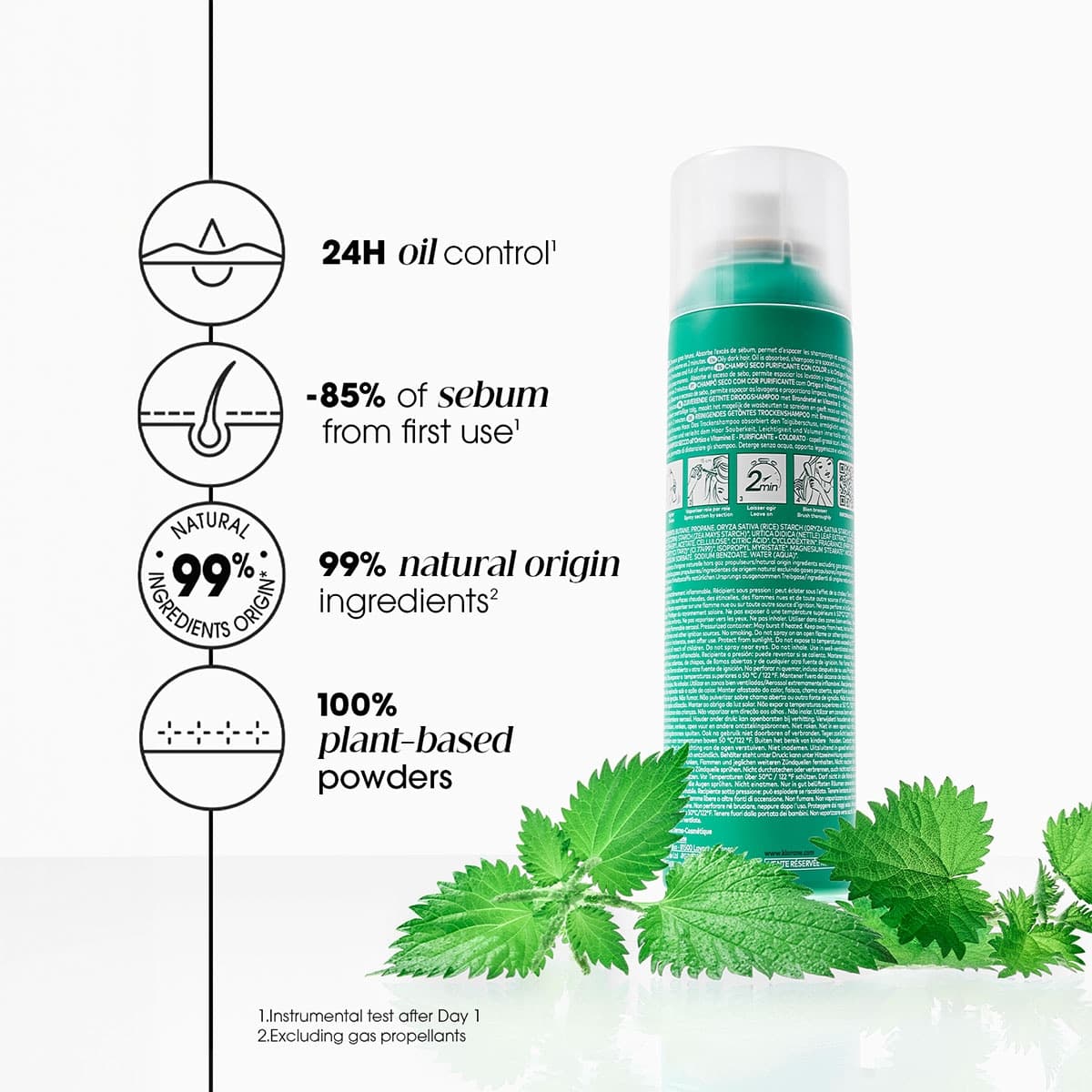 Thumbnail Klorane Dry Shampoo With Nettle Vitamin E 150ml