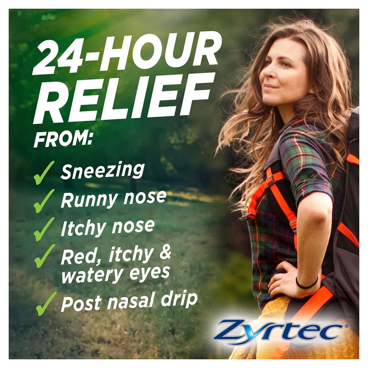 Thumbnail Zyrtec Rapid Acting Hayfever Allergy Relief Antihistamine Liquid Capsules 5 Pack
