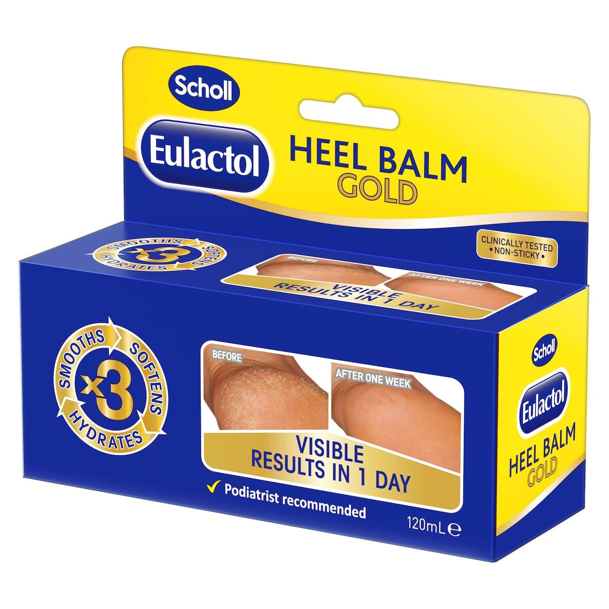 Thumbnail Scholl Eulactol Heel Balm Gold 120ml