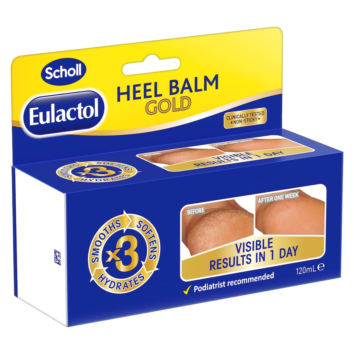 Thumbnail Scholl Eulactol Heel Balm Gold 120ml