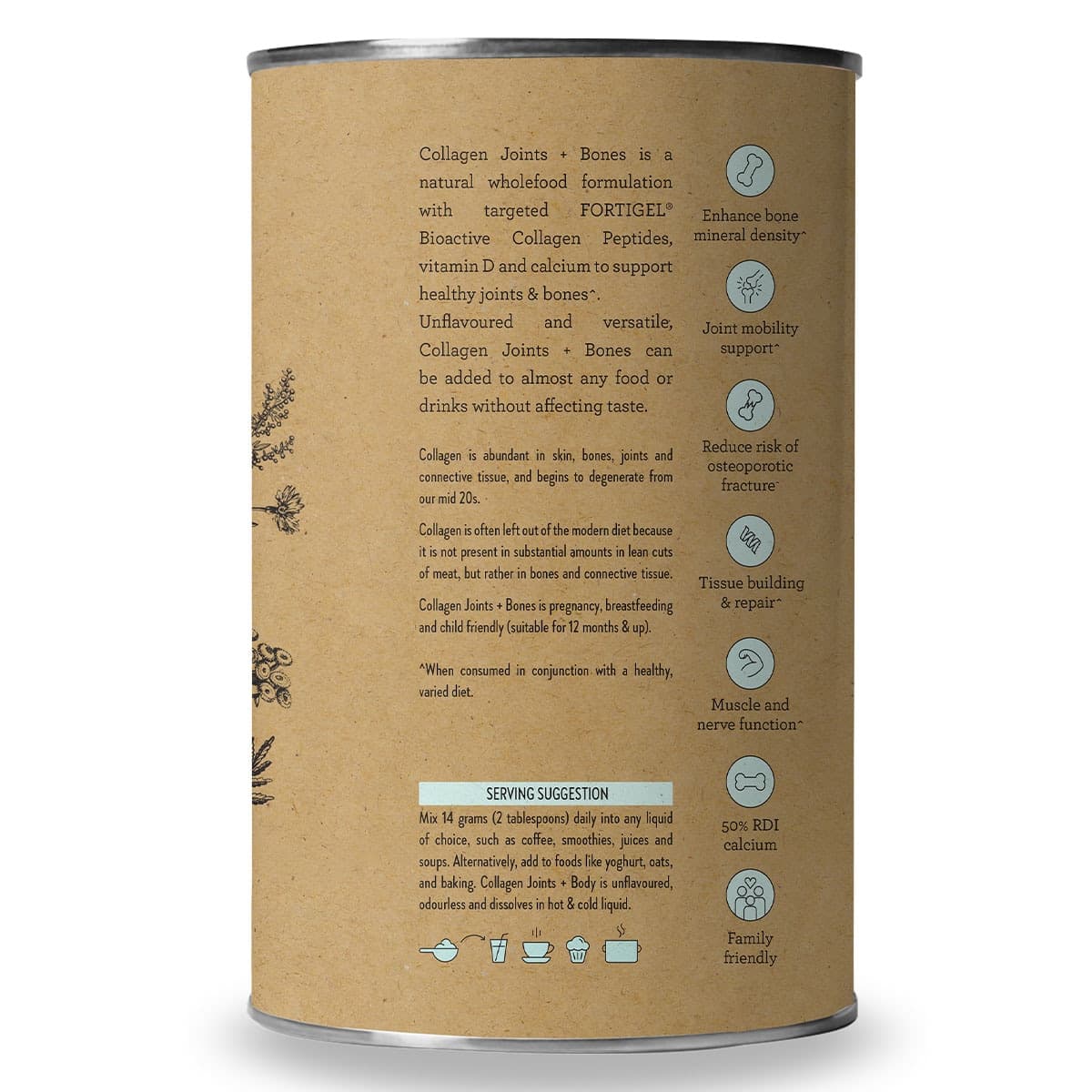 Thumbnail Nutra Naturals Collagen Joints & Bones Powder 450g