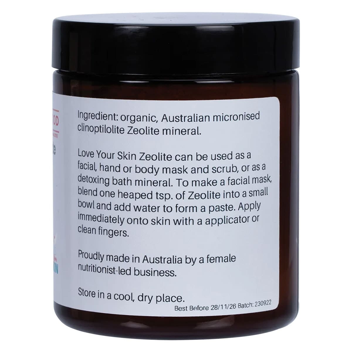 Thumbnail Supercharged Food Australian Zeolite Powder 120g