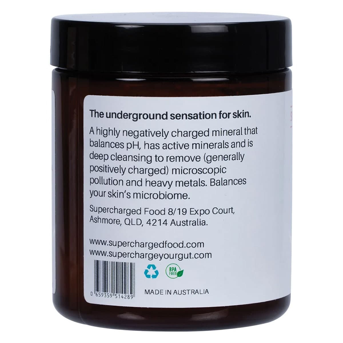 Thumbnail Supercharged Food Australian Zeolite Powder 120g