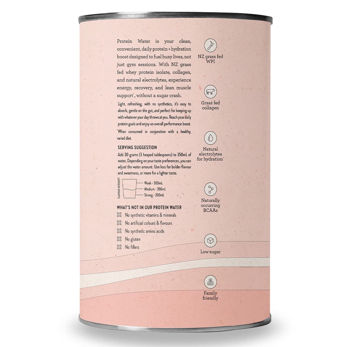 Thumbnail Nutra Naturals Protein Water Berry Bliss 450g