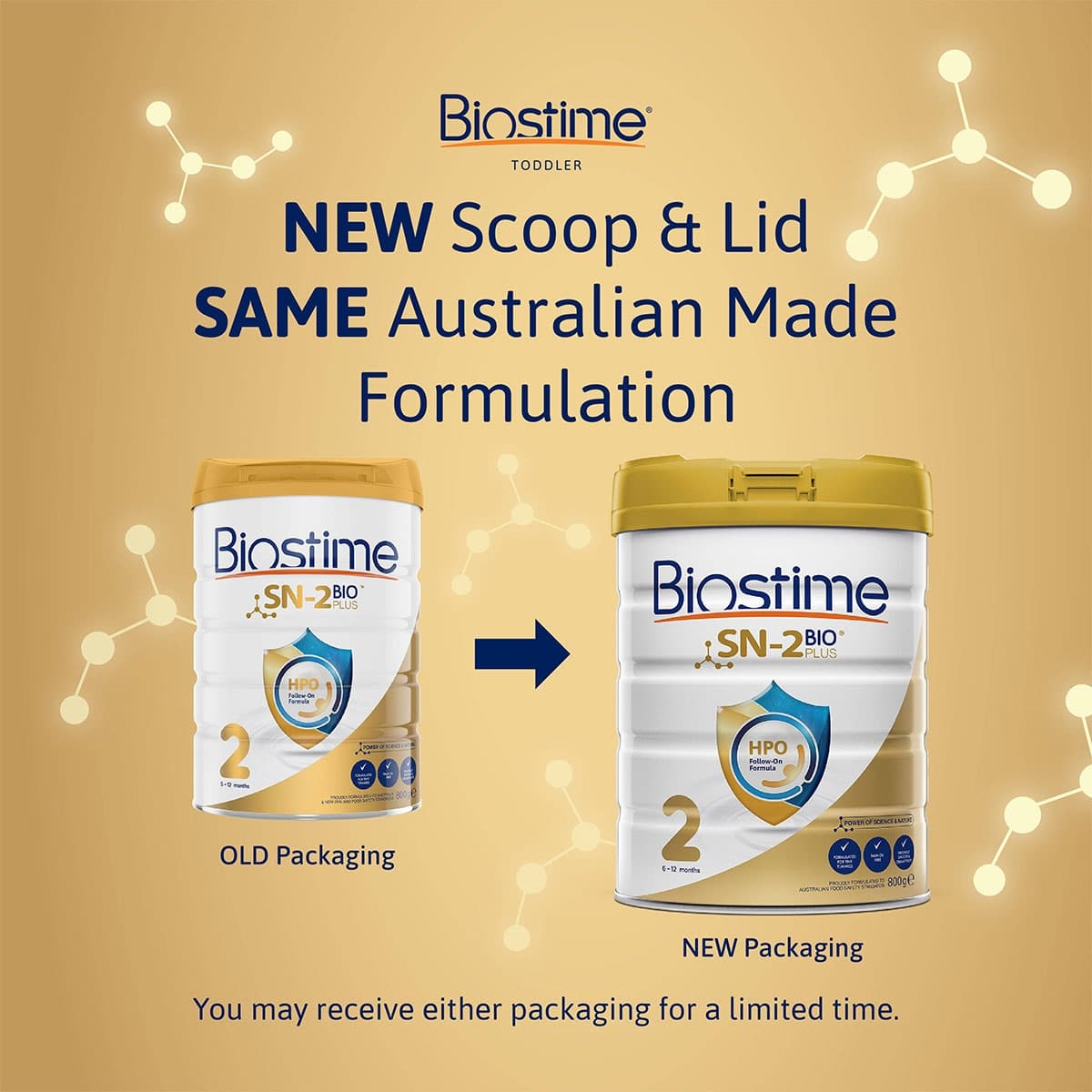 Thumbnail Biostime SN-2 Bio Plus HPO Follow-On Formula (6-12 months) - 800g